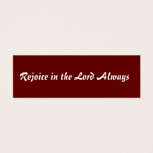 Anpassade Art Mini Card Litet Visitkort (Framsidan)