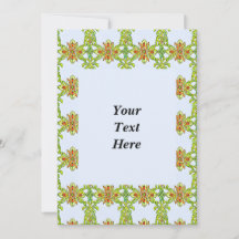 Anpassade Art nouveau Weave Mönster