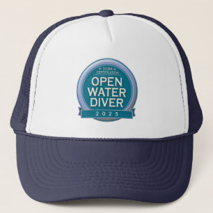 Anpassade Auktoriserad Open Vatten Diver Keps