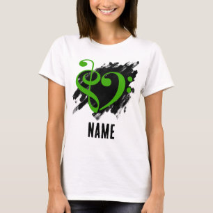 Anpassade av Grönt av röktäthet och masskrubbning T Shirt