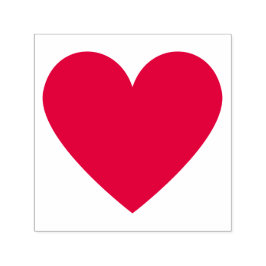 Anpassade av minimalistiskt hjärta självfärgande stämpel