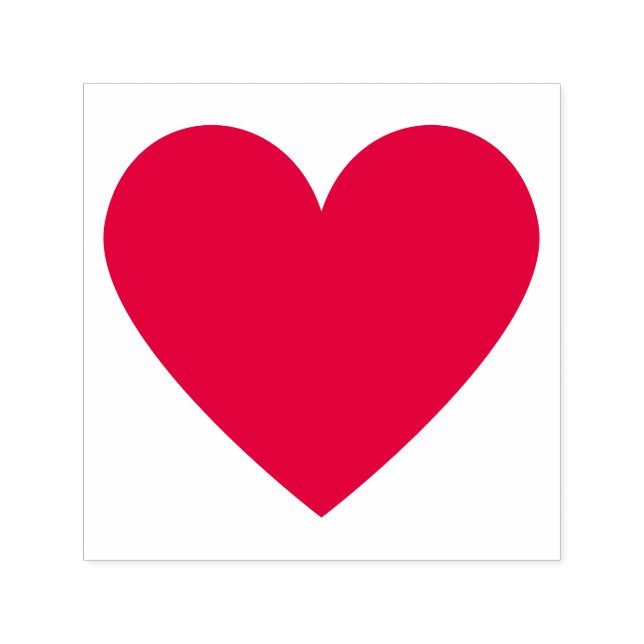 Anpassade av minimalistiskt hjärta självfärgande stämpel (Design)