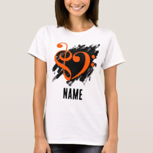 Anpassade av Orange av röktäthet och masskrubbning T Shirt