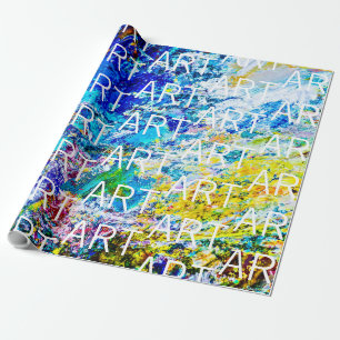 Anpassade av paletten färg presentpapper