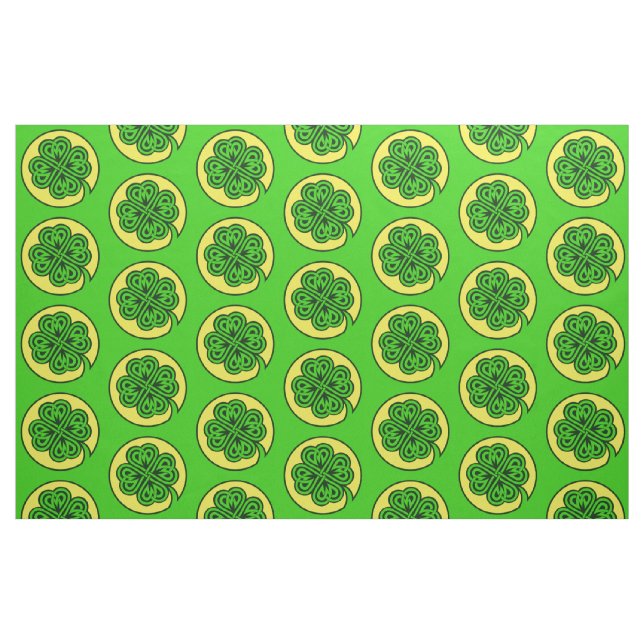 Anpassade av stamShamrock Tyg (Fat Quarter)