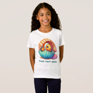 Anpassade av tonfisksäsongsbunden fisk i Cute-flic T Shirt
