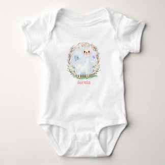Anpassade Baby Alpaca Baby (0-24M) Bodykostym T Shirt