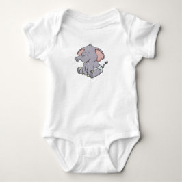 Anpassade Baby Elephant Tee Shirt