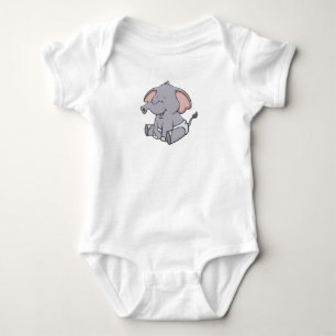 Anpassade Baby Elephant Tee Shirt