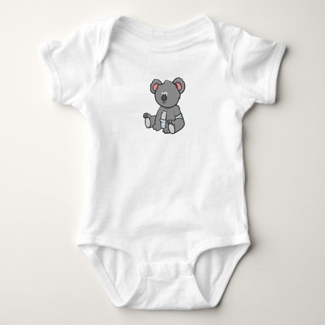 Anpassade Baby Koala Tröja (Framsida)