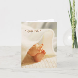 Anpassade baby-kort kort