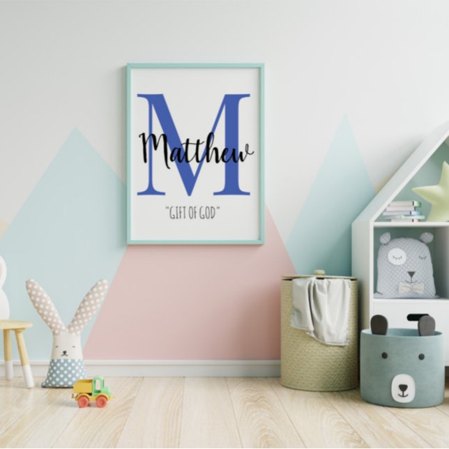 Anpassade Baby Namn Poster (Skapare uppladdad)
