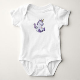 Anpassade Baby Unicorn Tee Shirt
