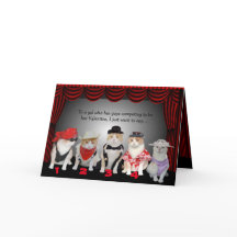 Anpassade Bachelorette Kattunge Valentine