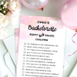 Anpassade Bachelorette Scavenger Hunt<br><div class="desc">Snyggt,  anpassade Bachelorette Scavenger Hunt Game! Du kan anpassa den med dina spelutmaningar och brudens namn.</div>