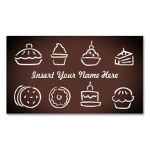 Anpassade bagerikonst brunt