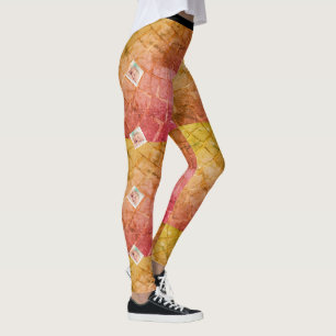 Anpassade balar med flera färg leggings