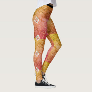 Anpassade balar med flera färg leggings