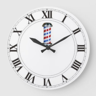 Anpassade Barber Shop/Salon Wall Clock Stor Klocka