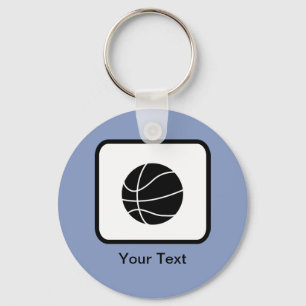 Anpassade Basketball-Logotyp Nyckelring