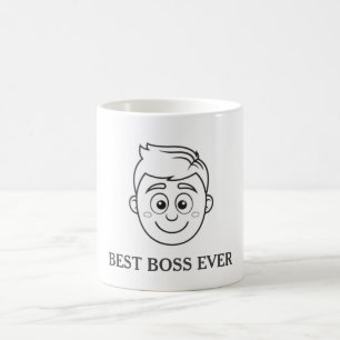Anpassade Bästa Chef någonsin Mugg
