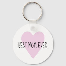 Anpassade Bästa Mamma någonsin Rosa Heart