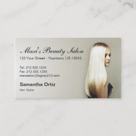 ANPASSADE Beauty Salon Affärskort Visitkort