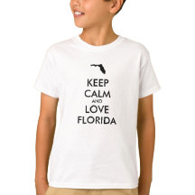 Anpassade BEHÅLLA LUGN och KÄRLEK FLORIDA