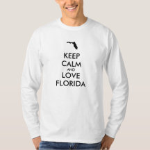 Anpassade BEHÅLLA LUGN och KÄRLEK FLORIDA