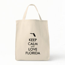 Anpassade BEHÅLLA LUGN och KÄRLEK FLORIDA