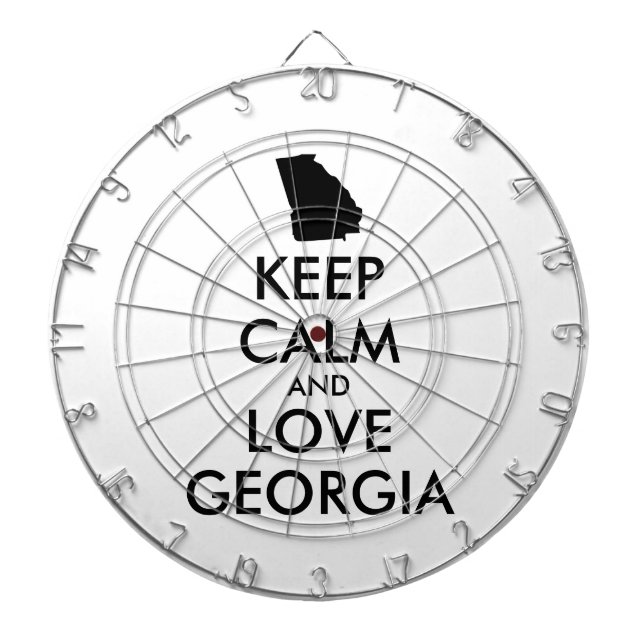Anpassade BEHÅLLA LUGN och KÄRLEK GEORGIEN Piltavla (Framsidan)