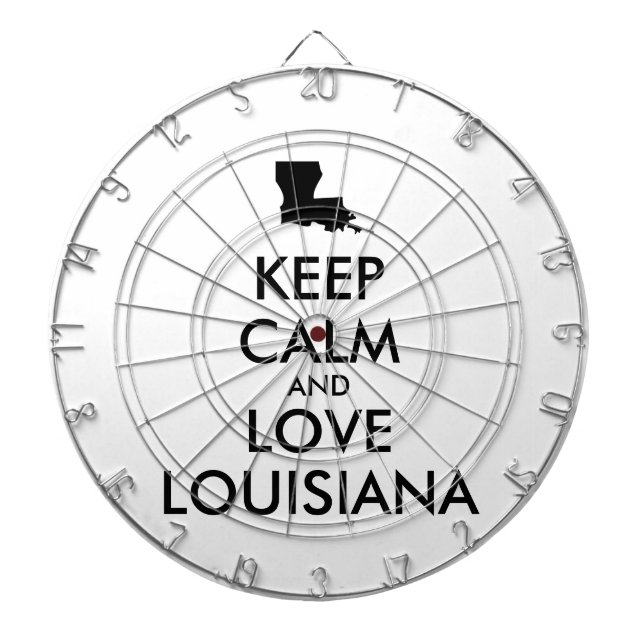 Anpassade BEHÅLLA LUGN och KÄRLEK LOUISIANA Piltavla (Framsidan)