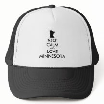 Anpassade BEHÅLLA LUGN och KÄRLEK MINNESOTA
