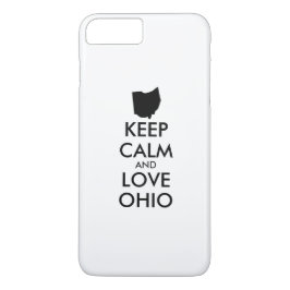 Anpassade BEHÅLLA LUGN och KÄRLEK OHIO