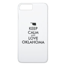 Anpassade BEHÅLLA LUGN och KÄRLEK OKLAHOMA