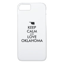 Anpassade BEHÅLLA LUGN och KÄRLEK OKLAHOMA