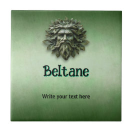 Anpassade Beltane Ceramic Tile Kakelplatta