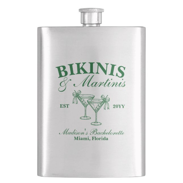 Anpassade Bikinit och Martinis Möhippa Fickplunta (Framsidan)