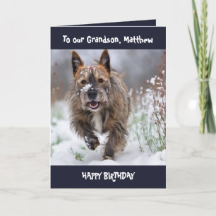Anpassade bild och redigerbar text Birday Card Helgkort