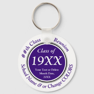 Anpassade, Billigt, klass Reunion Gift Ideas Nyckelring