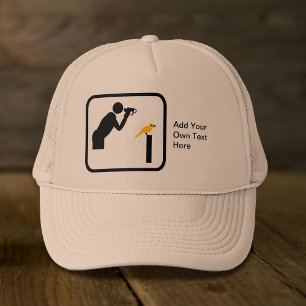 Anpassade Birder/Bird Watcher Logotyp Truckerkeps