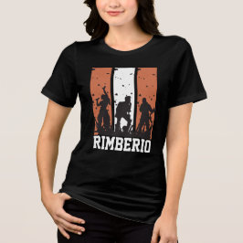 Anpassade Black & Orange Vintage Consert T Shirt
