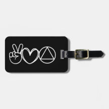 Anpassade Black Peace Kärlek Serenity