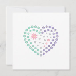 Anpassade Blommigt Devotion Card