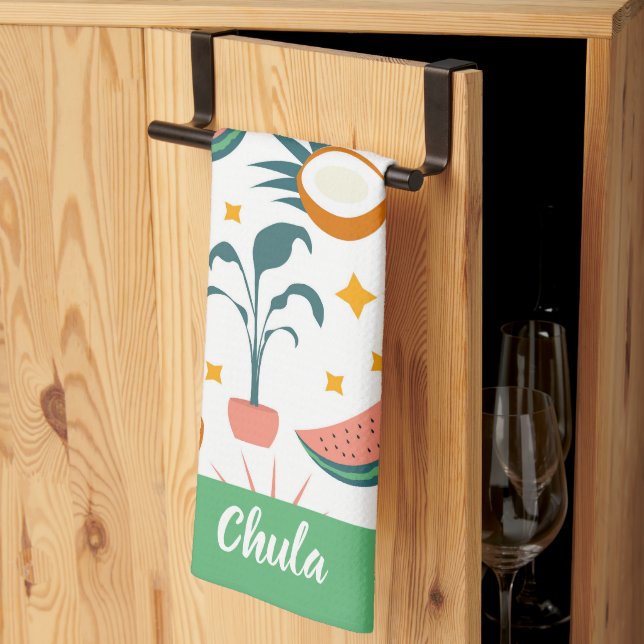 Anpassade Boho Stil Kitchen Towels Kökshandduk (Thirds Fold)