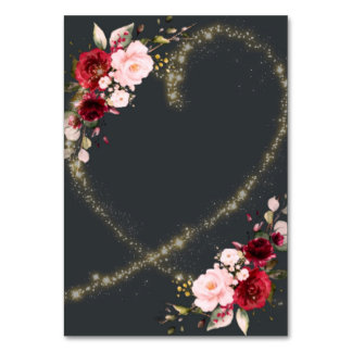 anpassade bord-kort bordsnummer