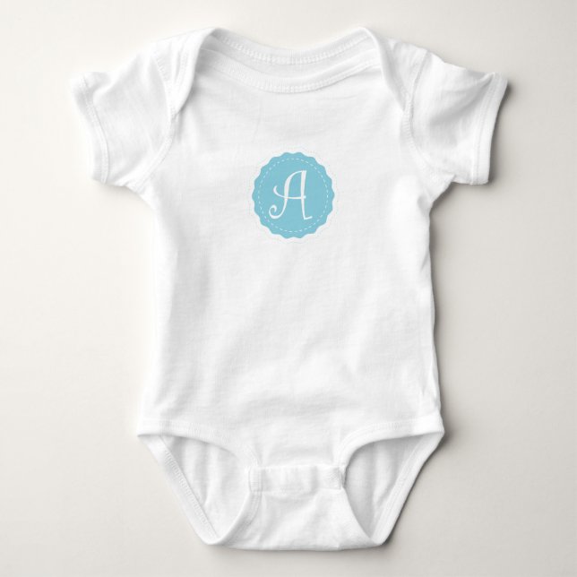 Anpassade Brev ’A’ T-shirt (Framsida)
