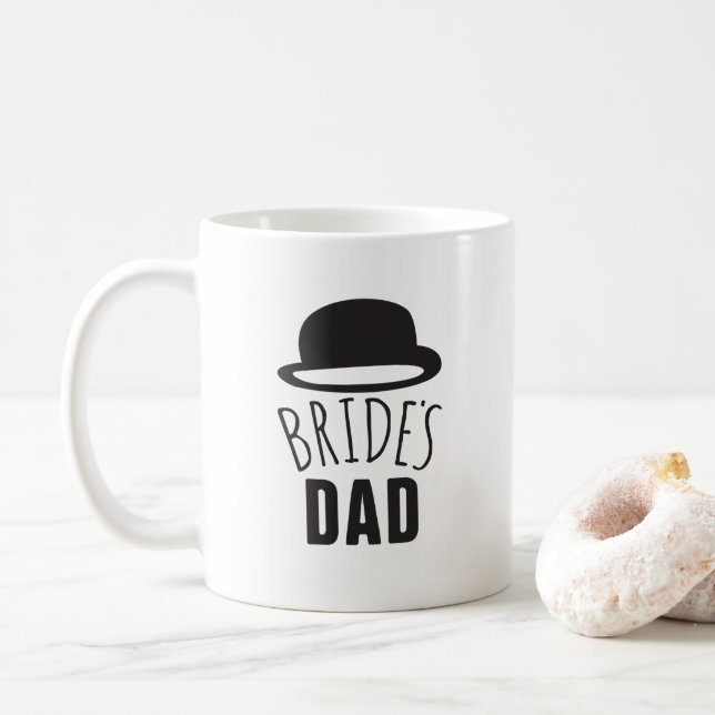 Anpassade Brides Pappa Far i Bride Kaffemugg (Med munk)
