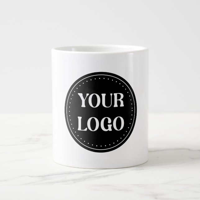 Anpassade bröllop, Eleganta, Årspresenter Jumbo Mugg (Framsidan)