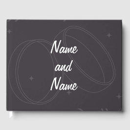 anpassade bröllop Guest Bok